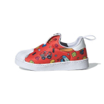 LEGO x adidas Superstar 360 I Kogu pind Tr&uuml;kitud Beebi Tossud Punane Pilvevalge GX3287 23&frac12;
