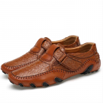 38-47 Mokassiinid Meestele Krokodill Meeste jalan&otilde;ud Hingavad meeste s&otilde;idujalatsid 46 pruun