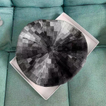 Lipsuv&auml;rv Harajuku Jaapani gradientv&otilde;rk S&uuml;gistalv Kaheksanurkne M&uuml;ts Mood Villane Maaler Ajalehem&uuml;ts Suurem&otilde;&otilde;tmeline Pilvekujuline Baretik&uuml;bar Klubi stiil 55-60cm sinine