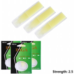 3 tk/komplekt Saxophone Resin Clarinet Reeds Strength 1.5, 2.0, 2.5 Algajale &otilde;pilasele Hardness 2.0