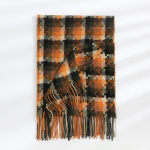 S&uuml;gis- ja talvemudelid Ka&scaron;miirtr&uuml;kk Mitmev&auml;rviline ruuduline sall Naine soe pikk paksendatud mitmev&auml;rviline kael suur sall 200*70cm