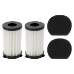 Plastfiltrite varuosad valge/must