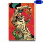 Kuum klassikaline Jaapani animefilmi tegelane Teie nimi Tokyo Ghoul Retro j&otilde;upaberist plakati seinakleebised kodukohviku baari sisekujunduseks 30x21cm