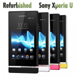 Renoveeritud Sony Xperia Originaal Sony Xperia U ST25 5MP 1320mAh Mobiiltelefon 1 SIM-kaardiga No charger kollane