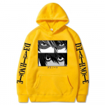 Uued Anime Death Note Pusad Kira L Lawliet Silmad Prinditud Unisex Naiste Hoodie Kapuutsiga dressipluusid Pullovers Harajuku Unisex Clothing 2XL