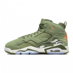 Air Jordan MVP GS Sky J Light Olive Laste tossud Roheline Bright-Mandariin Must DZ5577-300 36.5
