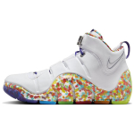 Nike Zoom LeBron 4 Fruity Pebbles 2024 Meeste tossud Valge True-Red Mean-Green DQ9310-100 40