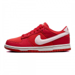 Nike Dunk Low GS Yst&auml;v&auml;np&auml;ev 2024 Laste tossud Punane Tulepunane Roosa-Vahu FZ3548-612 35.5