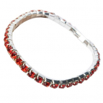 Luksuslikud naiste &uuml;herealised t&auml;iskivist inkrusteeritud k&auml;ev&otilde;rud, elastsed k&auml;ev&otilde;ru ehted must