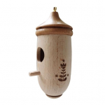 Linnumaja peen t&ouml;&ouml;tlus Lihtsalt kasutatavad puidust kompaktsed looduslikud puhkepesa v&auml;ljastarvikud