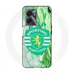Realme V23 &uuml;mbris scp sportliku portugali rohelise taustaga
