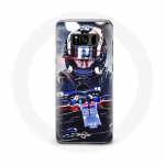 &Uuml;mbris Samsung Galaxy S8 pluss vormel 1 Pierre Gasly Prantsuse F1 v&otilde;idus&otilde;itja jaoks