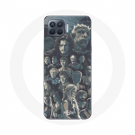 Case for Oppo A93 Game of Thrones, 8. hooaeg Game of Thrones Plakati tegelased hall taust