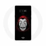 &Uuml;mbris Samsung Galaxy Note 9 La casa de papel Mask jaoks