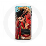 &Uuml;mbris Samsung Galaxy S4 Luffy Gear 5 One Piece Manga Anime jaoks