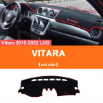 Auto armatuurlaua valgust peegeldav padi, instrumendiplatvormi katte matid vaibad Suzuki Vitara LY 4. p&otilde;lvkond 2015 2016 2017 2018 LHD Red Side