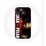 Coque pour Iphone 14 La casa de papel Le masque dali - Maniacase