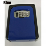 V&auml;liseinale kinnitatav luku- ja veekindla kattega seif v&otilde;tmekast Kodu/auto/v&otilde;tmed sinine