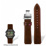 Retro ehtsast nahast kellarihm Casio A158W A168 / F91w / AE-1200WHD/A158/A159/A169/AE1200 vintage kellarihm jaoks 18mm