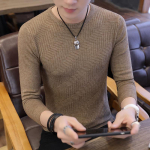 2021. aasta s&uuml;gis ja talv, uued meeste kaelusega pullover kampsun, &uuml;hev&auml;rviline, paks ja soe p&otilde;hjaga s&auml;rk Meeste br&auml;ndi riided XXL