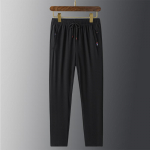 Ice Silk Pants Meeste suvised &otilde;hukesed sirged kuivatatud spordip&uuml;ksid L