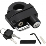 Mootorratta kiivri lukk, vargusvastane turvalukk, v&otilde;ltsimiskindel veekindel lukk, sobib mootorratta t&otilde;ukeratta kaitsekiivriga