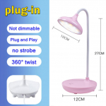 LED-toru silmade kaitselamp USB-toitega LED-laualamp &otilde;pperuumi &otilde;ppelugemislaualamp Silmade kaitse magamistoa voodilamp sinine