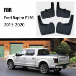 4 Pcs FOR Ford Raptor F150 F 150 Mudguard Fenders Raptor F-150 Mud flaps Splash Guard Fender Mudflap MudguardS Car accessories elevandiluuvalge
