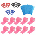 200 tk Blue Tattoo pliiatsi masinakatted 10 tk haardeteibiga 3 tk tinditopsi hoidiku alus elastne side Pink