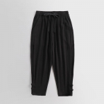 P&uuml;ksid Suured Suvised Meeste Puuvillased K&otilde;rged Suured Suurused Laia s&auml;&auml;rega Linane P&uuml;ksid Suurem&otilde;&otilde;dulised Jooksup&uuml;ksid Meestele Suures suuruses avarad p&uuml;ksid Meestele XXXL must