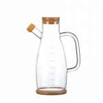 650/1000 ml klaas&otilde;lipudel bambuskaanega Creative Sojakaste &Auml;&auml;dikas Maitseainepurk K&ouml;&ouml;gimaitseainepudel Kodus V&uuml;rtsit&ouml;&ouml;riistad