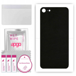 apgo Protective Skin Sticker for the back compatible with Apple iPhone 7, Wrap Film, Foil, Vinyl - Pattern Matrix