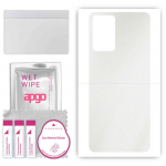 apgo Protective Skin Sticker for the back compatible with Xiaomi 11i Hypercharge, Wrap Film, Foil, Vinyl - Pattern Matte Transparent