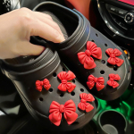 Kingav&otilde;lu DIY n&ouml;&ouml;pn&otilde;elad Armas vibu dekoratiivne kaunistuslukk auguliste kingade jaoks Amuletide komplekt Aksessuaarid lastele poistele t&uuml;drukutele kingitus