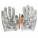 Refleksoloogia k&auml;temassaaži kindad n&otilde;elravi massaažipulgaga k&auml;tehooldusvahendid Parandada A