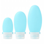 Lotion Squeeze Tube korduvt&auml;idetav pudeli &scaron;ampoon geeli konteiner reisisuurus t&uuml;hi AU 30ml sinine