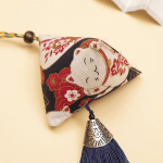 Dragon Boat Festival Wormwood Zongzi kotike koirohu lehtede kolmnurk Zongzi kotike v&auml;ike kingitus rippuv &otilde;nnistus Zongzi taevasinine v&auml;rv