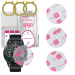 3x apgo Ultra-Clear Hybrid kaitseklaas, mis &uuml;hildub Honor Magic Watch 2 46 mm, painduv nanoklaas, suurep&auml;rane asendus karastatud klaasile, kriimustus