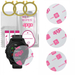 3x apgo Ultra-Clear Hybrid kaitseklaas, mis &uuml;hildub Garmin Forerunner 255S Musicuga, painduv nanoklaas, suurep&auml;rane asendus karastatud klaasile, s