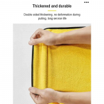 10/5/3/1 tk autopesu &uuml;lipeenest kiust r&auml;tik 30x30cm autopuhastus- ja kuivatuslapp rullis servaga autohoolduslapi &uuml;ksikasjad autopesur&auml;tik 1PCS kollane