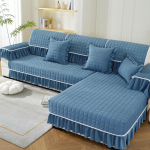 Diivanipadi Talvine libisemisvastane paks fliisist diivanikate T&auml;ielikult kaetud leibkonna kaasaegne elutuba Four Seasons universaalne 70*210cm