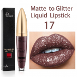 Matt l&auml;ikiv vedel huulepulk Glitter Diamond Effectiga kauap&uuml;siv veekindel huulel&auml;ige naistele meik huuletoon Pearl Maquillaje 17