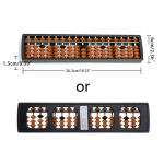 15-kohalised 7-23-kohalised vardad Standardne Abacus Soroban Hiina jaapani kalkulaator Loendust&ouml;&ouml;riist Matemaatika Algajatele M&auml;nguasjade arvutamine