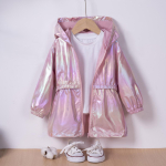 Girls Fashion Symphony Going Out &Otilde;huke kapuutsiga jope 120 roosa