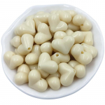 Ehted Aksessuaarid Macaroni v&auml;rvi kaelakee valmistamine 20 tk. S&uuml;damehelmed DIY Mood Fart Peach Kreemjas Keskmise K&auml;ev&otilde;ru Aksessuaarid ihukarva