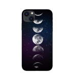 Coque Maniacase pour iPhone 15 Plus lune phase nuit etoile
