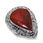 Red River Jasper Gemstone 925 Sterling Silver Jewelry Gift Ring Size 9 v2r78