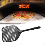 Metal Pizza Peel Turner Easy to Use Tool Paddle Baking for Oven Cheese short