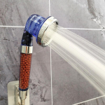 3 režiimi k&auml;eshoitav reguleeritav vees&auml;&auml;stlik k&otilde;rgsurve du&scaron;ipea SPA anioonfiltriga du&scaron;ipea sinine