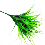 1 kimp kunstlik taim, 7 oksa realistlik plastik, v&auml;rske 56 lehte, simulatsioonip&otilde;&otilde;sas aia jaoks